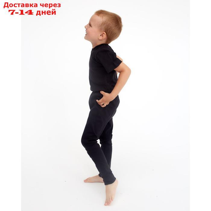 Кальсоны для мальчика, цвет чёрный, рост 158 см - фото 2 - id-p215040720