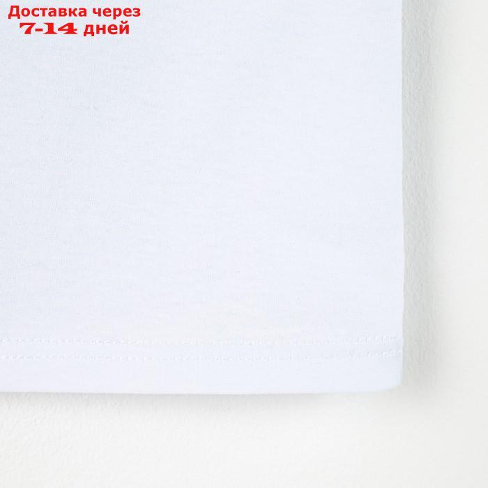 Футболка женская MINAKU "Abstraction" цвет белый, размер 54 - фото 10 - id-p215043188