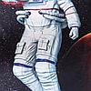 Постельное белье "Этель" 1,5 сп Astronaut 143х215 см, 150х214 см, 50х70 см -1 шт, 100% хл, бязь, фото 3