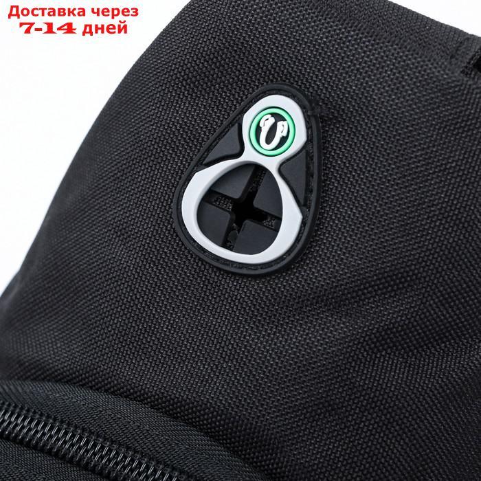 Рюкзак на одной лямке черный - фото 4 - id-p215043347