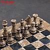 Шахматы "Элит", серый/черный,  доска 40х40 см, оникс, фото 2
