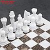 Шахматы "Элит", серый/белый, доска 30х30 см, оникс, фото 2