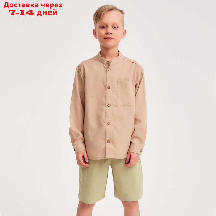 Шорты (бермуды) детские MINAKU: Cotton collection цвет зеленый, рост 98 - фото 1 - id-p215042638