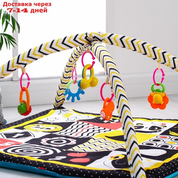 Развивающий коврик "Глен Доман: учим цвета", с дугами - фото 2 - id-p215043587