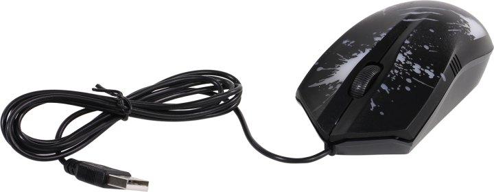 Манипулятор OKLICK Gaming Mouse 399M STIGMA Black (RTL) USB 3btn+Roll 1175321 - фото 1 - id-p215070196