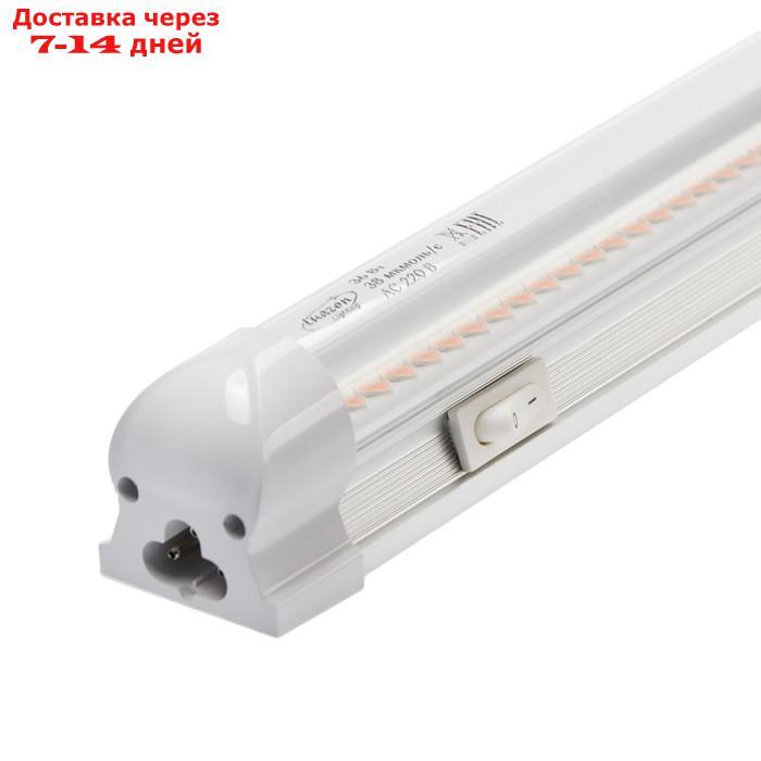 Фитосветильник светодиодный Luazon, 36 Вт, 1200 мм, IP40, 220 В - фото 3 - id-p215042783