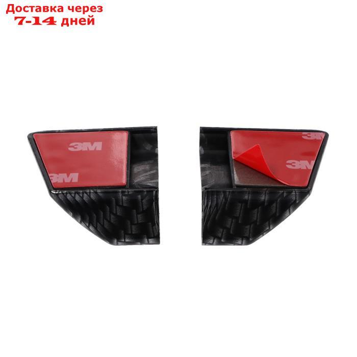 Спойлер для автомобиля, 4,5×150 см, универсальный, под карбон, черный - фото 5 - id-p215043880