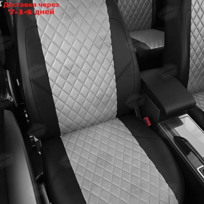 Авточехлы для Nissan Terrano 3 с 2017-н.в. джип Рестайлинг 2. Задняя спинка 40 на 60, сиденье единое, - фото 4 - id-p215043884