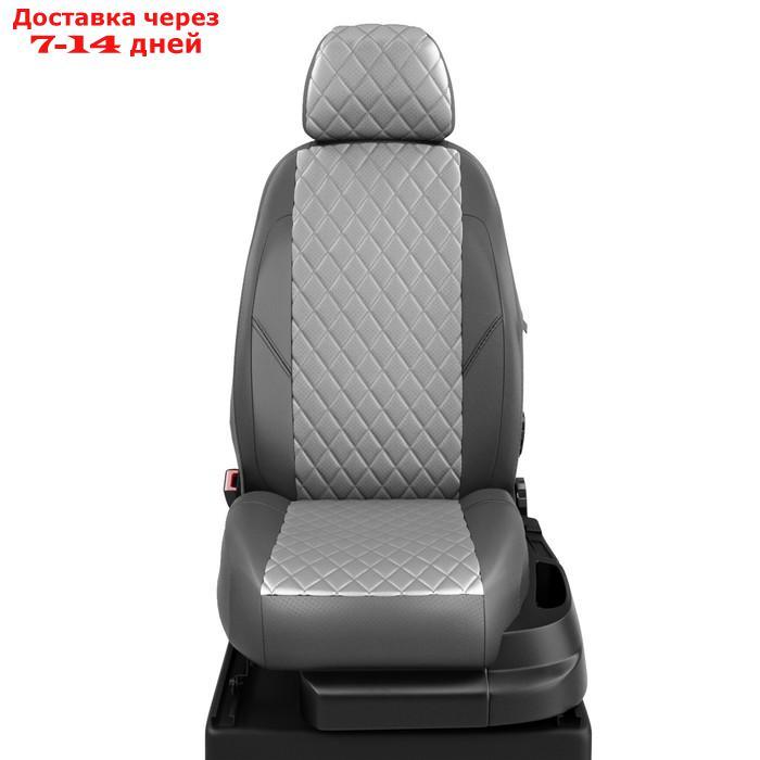 Авточехлы для Suzuki Grandvitara с 2006-2015 джип 3-х дверка. Задние спинка и сиденье 50 на 50, 4-подголовника - фото 1 - id-p215043886