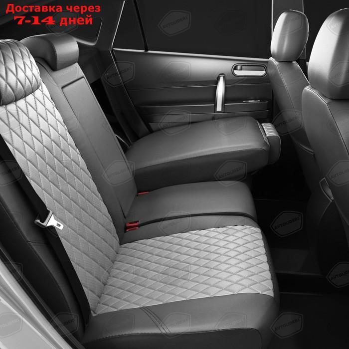 Авточехлы для Suzuki Grandvitara с 2006-2015 джип 3-х дверка. Задние спинка и сиденье 50 на 50, 4-подголовника - фото 6 - id-p215043886