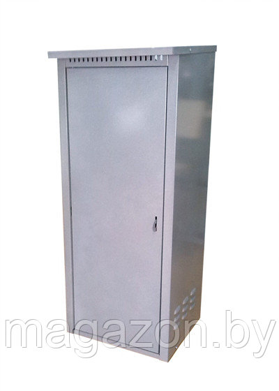 Шкаф для газового баллона, высота 1,4 м, серый - фото 8 - id-p215062385