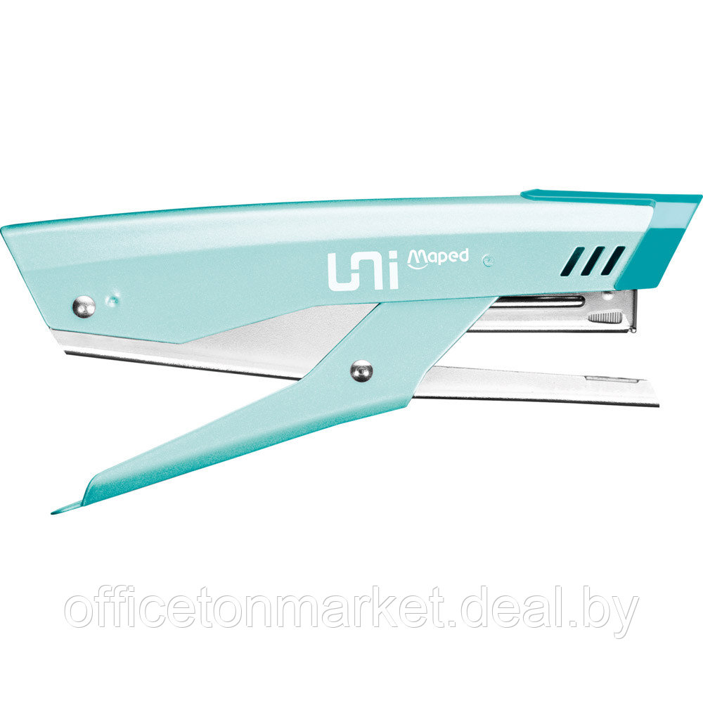 Скобосшиватель Maped "Universal Pastel Plier" + скоба, 20-25 листов, мятный - фото 2 - id-p209670309