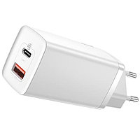 Зарядное устройство Baseus GaN2 Lite Quick Charger 65W CCGAN2L-B02 Белый