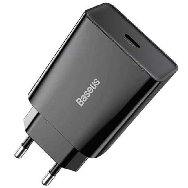 Зарядное устройство Baseus Speed Mini Quick Charger 20W CCFS-SN01 Черный - фото 1 - id-p215072792