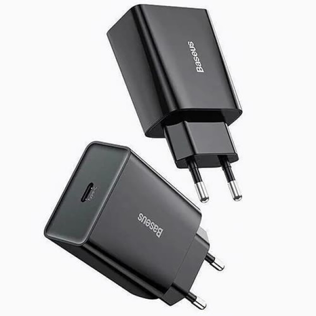 Зарядное устройство Baseus Speed Mini Quick Charger 20W CCFS-SN01 Черный - фото 5 - id-p215072792