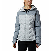 Куртка пуховая женская Columbia Grand Trek II Down Jacket серый