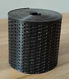 Лента карнизная вентиляционная ПВХ 100х4500мм Черная 9005, фото 2
