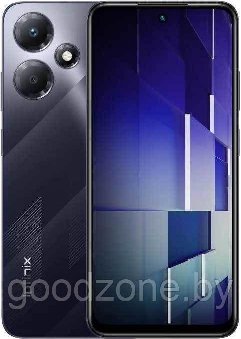 Смартфон Infinix Hot 30 Play NFC 8GB/128GB (обсидиановый черный) - фото 1 - id-p215073031