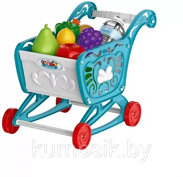 Детский игровой набор Pituso Супермаркет с тележкой для покупок, 56 элементов - фото 3 - id-p215073594
