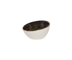 Соусник  60 мл. d=80 мм. h=30/46 мм. скошенный край Тиерра, форма Ванто Bonna /1/24/3456