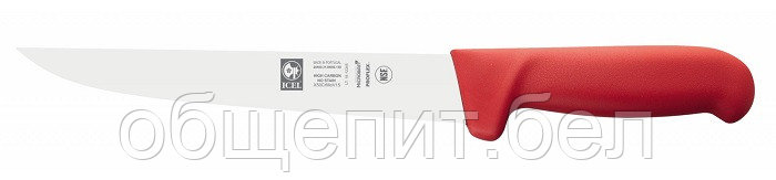 Нож обвалочный 150/280 мм. красный SAFE Icel /1/ - фото 1 - id-p215077402