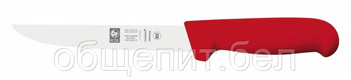 Нож обвалочный 180/310 мм. красный SAFE Icel /1/6/ - фото 1 - id-p215077403