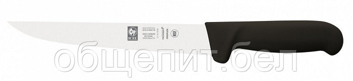 Нож обвалочный 150/280 мм. черный SAFE Icel /1/ - фото 1 - id-p215077415