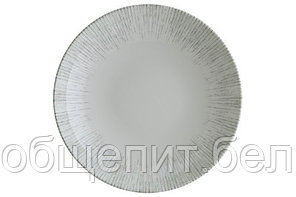 Тарелка d=230 мм. глубокая 1000 мл. Ирис Серый, форма Банкет /1/6/