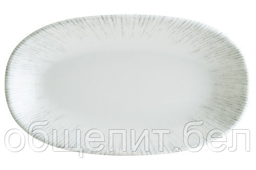 Блюдо овальное 150*85 мм. Ирис Серый, форма Гурмэ Bonna /1/12/3168/ ОСЕНЬ
