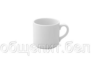 Чашка 200 мл. чайная d=72 мм. h=71 мм. штабелир. Белый Ариан (блюдце  52381,52382) /1/12/