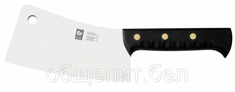 Нож для рубки 230/400 мм. 1060 гр. черный TALHO Icel /1/ - фото 1 - id-p215077455