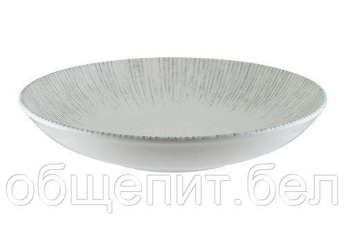 Тарелка d=250 мм. глубокая 1300 мл. h=50 мм. Ирис Серый, форма Банкет Bonna /1/6/432 ОСЕНЬ