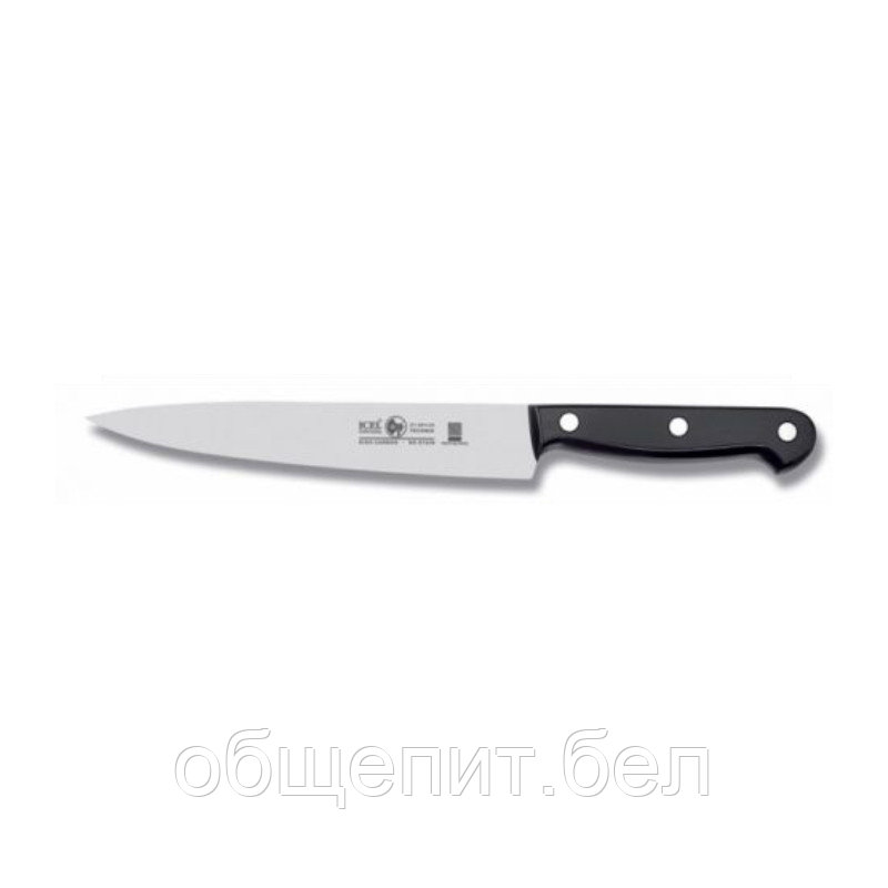 Нож для мяса 200/320 мм. черный TECHNIC Icel /1/6/ - фото 1 - id-p215077474