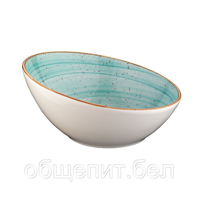 Соусник  60 мл. d=80 мм. h=30/46 мм. скошенный край Аква, форма Ванто Bonna /1/24/3456/