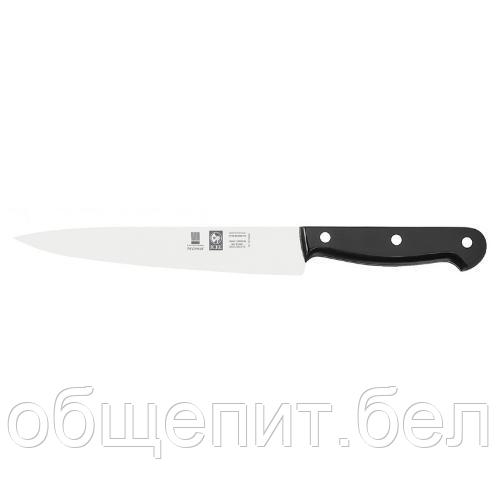 Нож для мяса 170/300 мм. черный TECHNIC Icel /1/6/ - фото 1 - id-p215077512