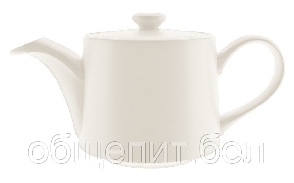 Чайник 400 мл. заварочный Белый, форма Банкет /1/6/ - фото 1 - id-p215076886