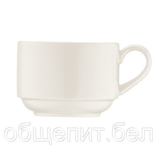 Чашка 180 мл. чайная d=78 мм. h=60 мм. штабелир. Белый, форма Банкет (блюдце 62700) /1/6/ - фото 1 - id-p215076895