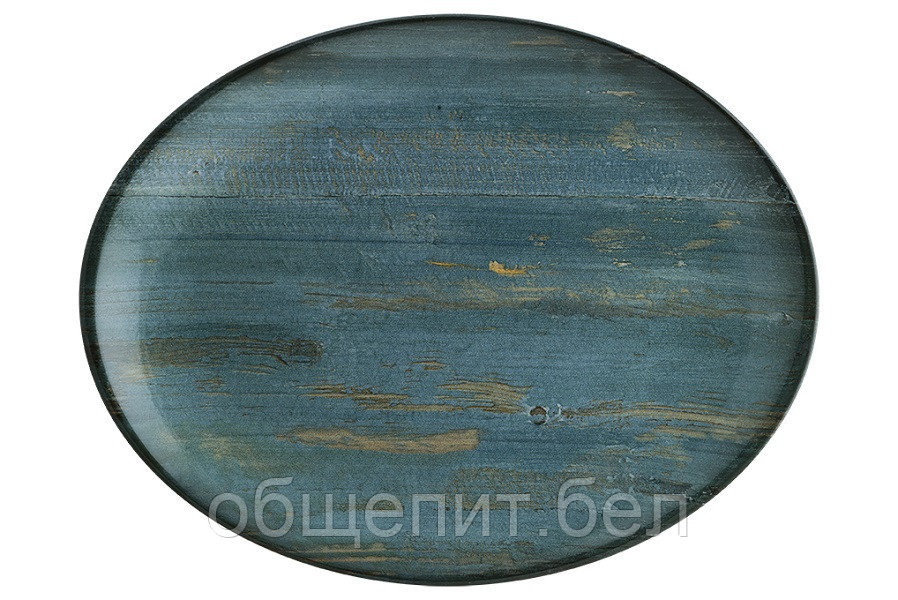Блюдо овальное 360*280 мм. Мадера, форма Мув Bonna /1/6/348/ ОСЕНЬ