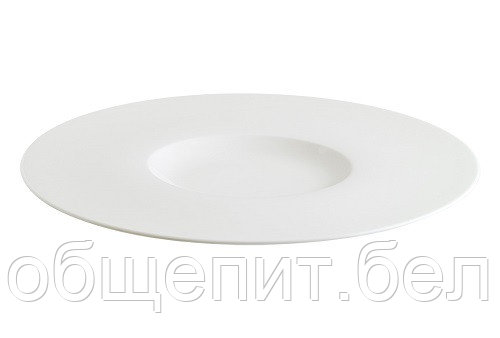 Тарелка для пасты d=300 мм. 150 мл. Белый, форма Нит /1/6/ - фото 1 - id-p215076990