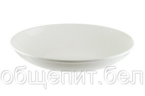 Тарелка d=250 мм. глубокая 1300 мл. h=50 мм. Белый Луп узкая полоска Bonna /1/6/432/ ОСЕНЬ