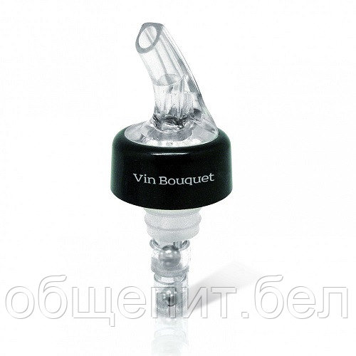 Дозатор для бутылки 20 мл. 10 см. черный VB /2/ - фото 1 - id-p215077823