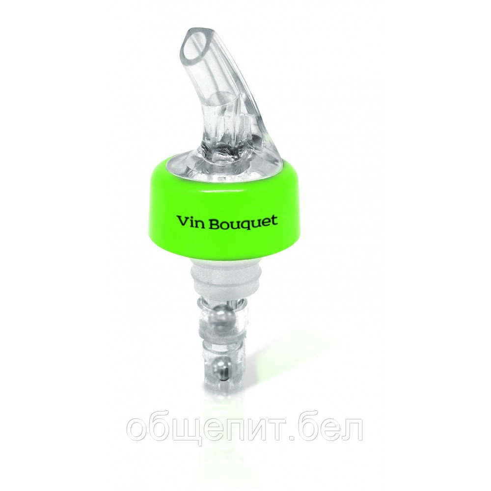 Дозатор для бутылки 50 мл. 10 см. зеленый VB /2/24/ - фото 1 - id-p215077825