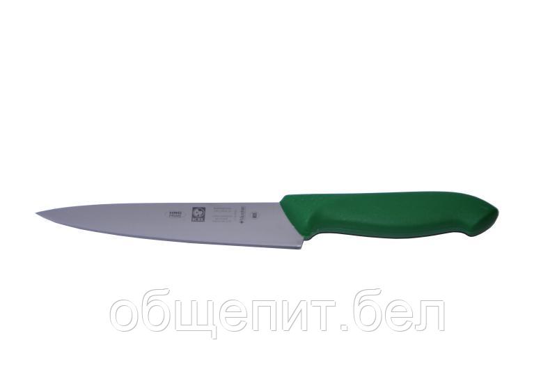 Нож поварской 160/280 мм. Шеф зеленый HoReCa Icel /1/6/ - фото 1 - id-p215077236