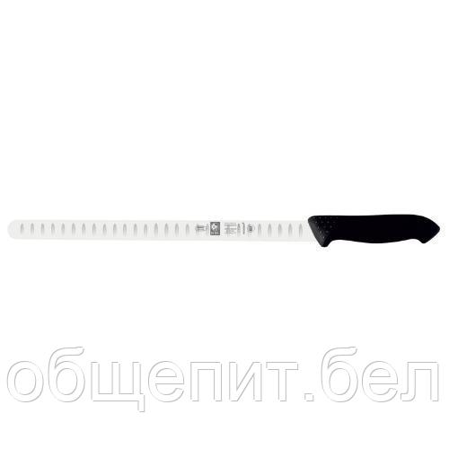 Нож для рыбы 300/420 мм. с бороздками, черный HoReCa Icel /1/6/ - фото 1 - id-p215077322