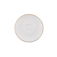Блюдце d=120 мм. Ретро коричневый край (чашка 69215), форма Гурмэ Bonna /1/6/3648/