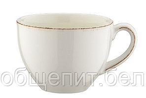 Чашка 250 мл. чайная d=96 мм. h=56 мм. Ретро коричневый край (блюдце 69668, 70913) /1/6/