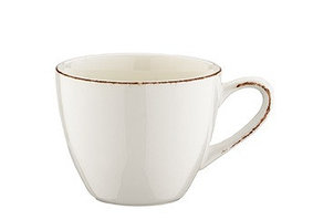 Чашка  80 мл. кофейная d=64 мм. h=53 мм. Ретро коричневый край (блюдце 70666) Bonna /1/6/1776/