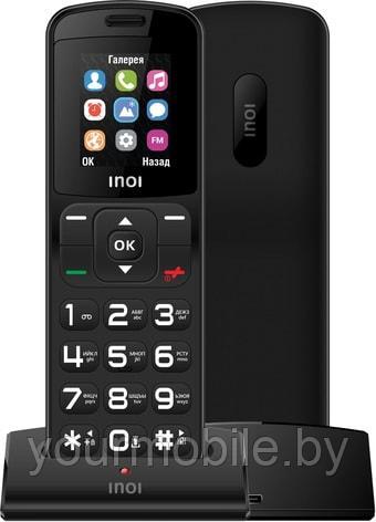 Кнопочный телефон Inoi 104 (черный) - фото 1 - id-p215078069