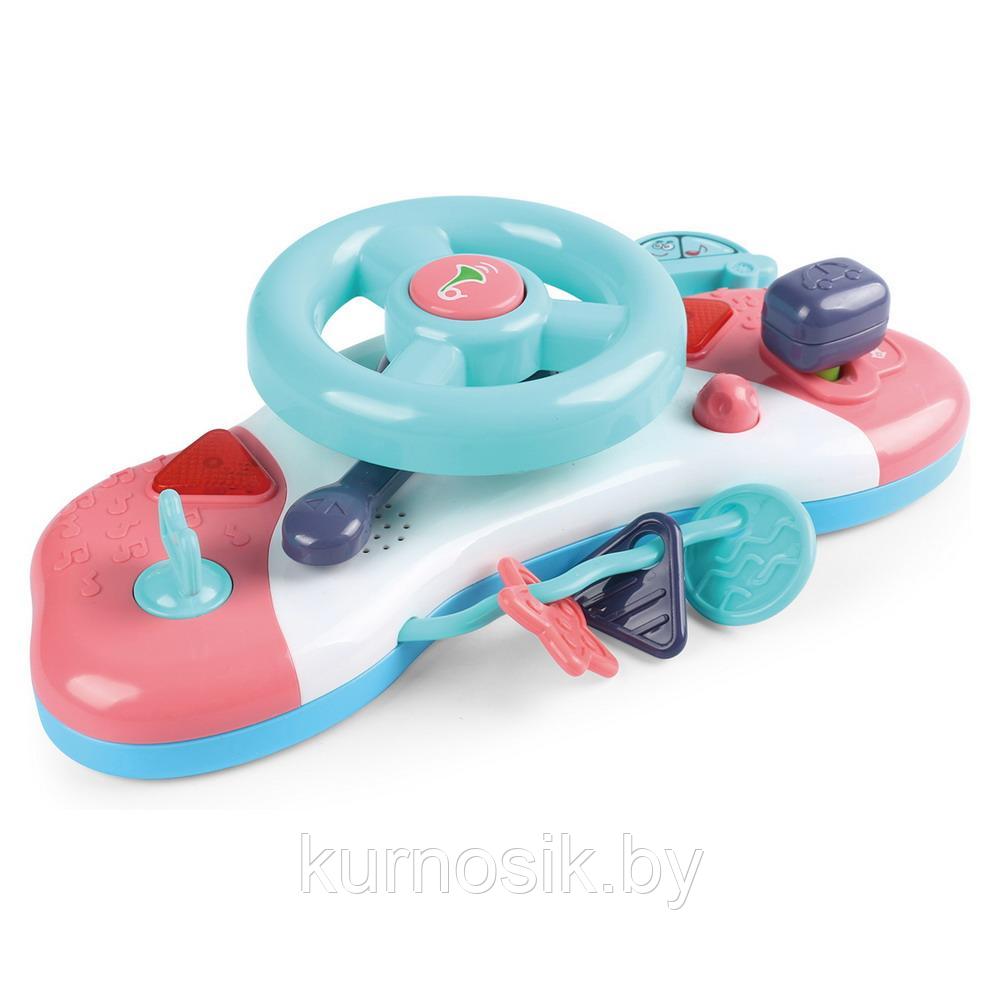 Развивающий центр-музыкальный руль PITUSO Веселая машинка, K999-85B