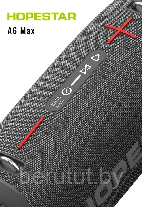 Колонка портативная музыкальная Bluetooth HOPESTAR A6 MAX с микрофоном - фото 7 - id-p215078095